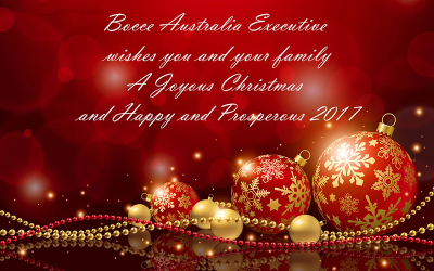Message from Bocce Australia